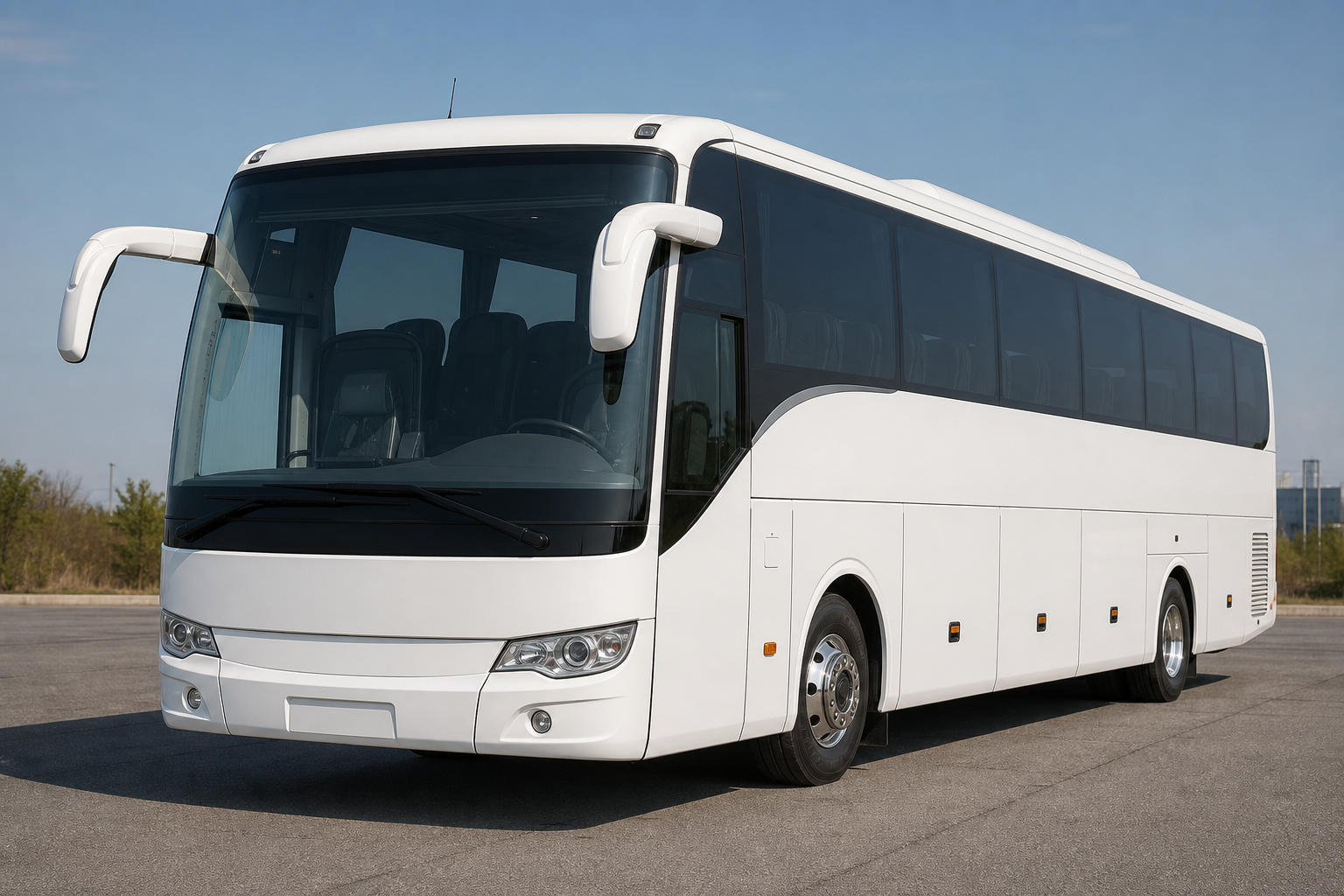 Beyaz turizm otobüsü - yolcu taşımacılığı