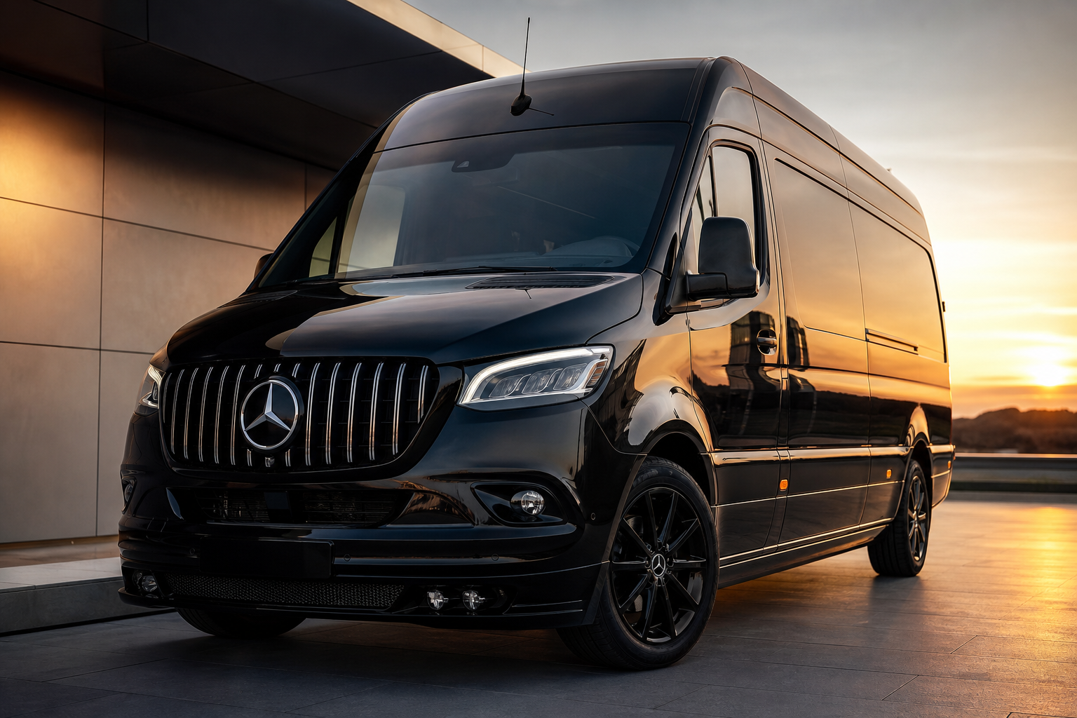 VIP servis aracı - ön plan